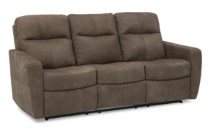 Cairo Leather Power Recliner & Headrest Sofa