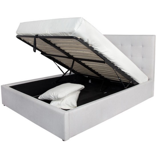 June Queen Storage Bed Standard Furniture, Hydraulic Lift Storage Bed Queen Canada