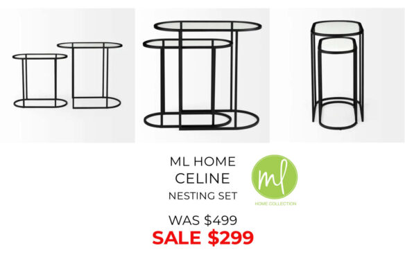 Celine Nesting table set - Sale $299