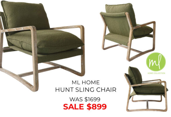 Hunt Sling back chair - sale $899