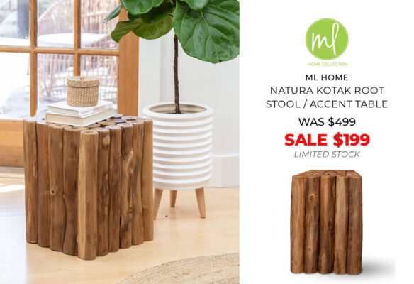 Natura Kotak Root Accent Table