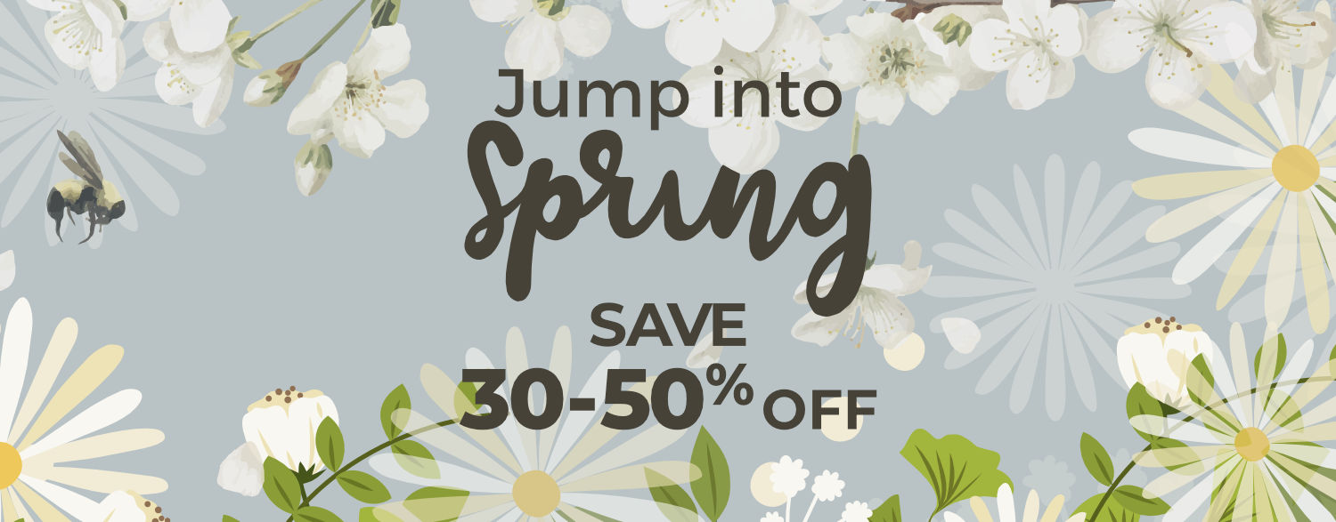Jump into Spring furniture sale - on now